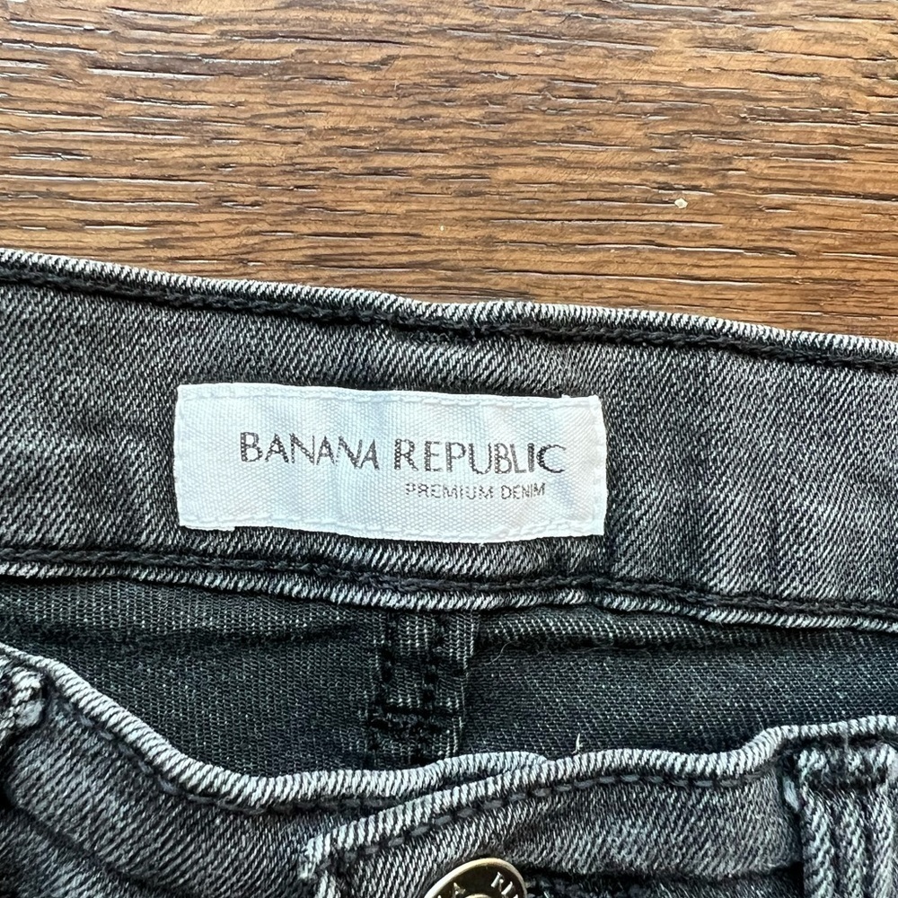 Banana Republic jeans black size 29L skinny - Picture 8 of 10